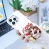 Goofy Silly Cats Big Eyes Phone Case For iPhone17, 16,15,14,13,12 Pro Max Black Candy Matte Shockproof Cover