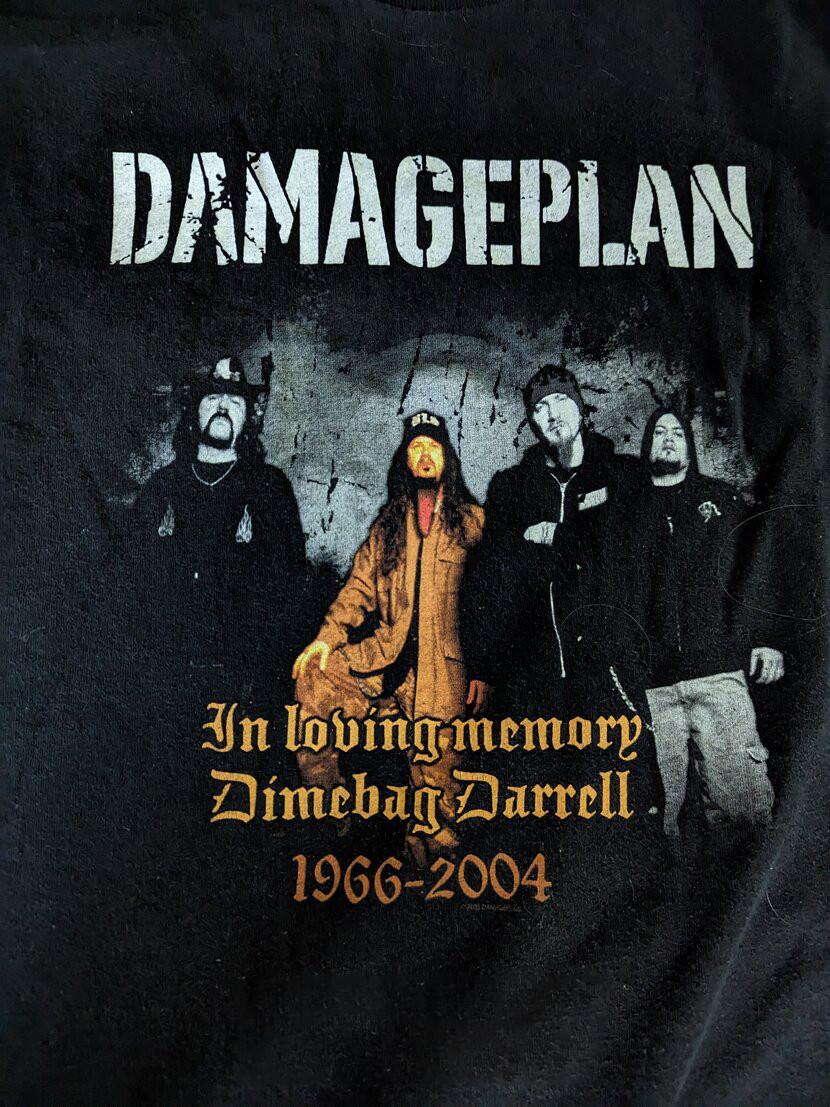 Damageplan band In Memory Tour Cotton Tee Adult Shirt All Size QX491 XXXL