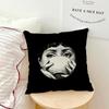 Art P-Piero Fornasetti Funny Girl Cushion Cover Pillow Case Square Cushion Room Bedroom Headboard Sofa Living Backrest Nap Time