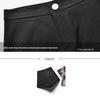 High Waist Black Slim Summer Shorts - Sexy New Elastic Hip Peach Leggings 2024