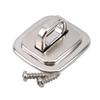 Notebook -theft Security Base Portable Electroplated Lock with Hole Square Fixed Base Plate for Laptop Notebook Computer