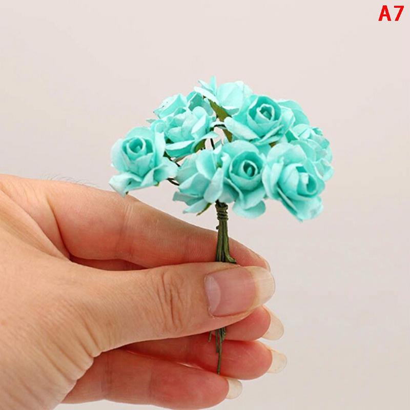 1:12 Dollhouse Miniature Jasmine Flower Vase Glass Dried Flower Vase Flower Arrangement Pot Doll Home Simulation Potted Plants