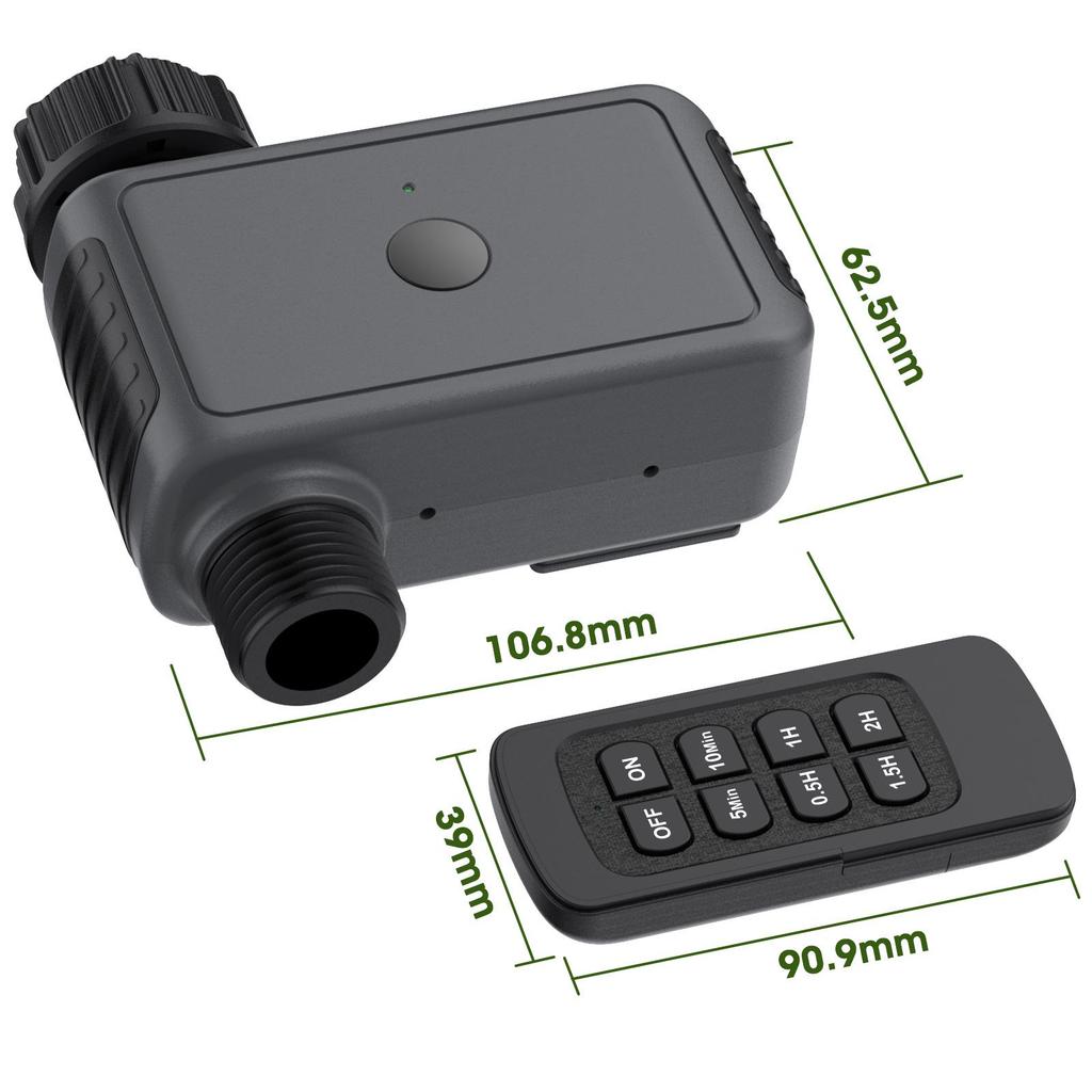 Smart Remote-Controlled Garden Watering Timer & Outdoor Irrigation Sprinkler System