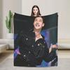 Bang Chan Blanket Quality Warm Happy Throw Blanket Winter Airplane Travel Home Decor Novelty Bedspread