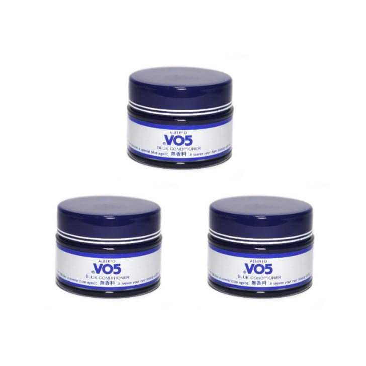 [Bulk Purchase] Sunstar Albert VO5 Consort Blue Conditioner, 3-Pack, Unscented, 85g each
