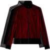 Originals X Avavav Trainingsjack Gestreept Rits Slimme Jas Damesjas Felrood Zwart KF1137