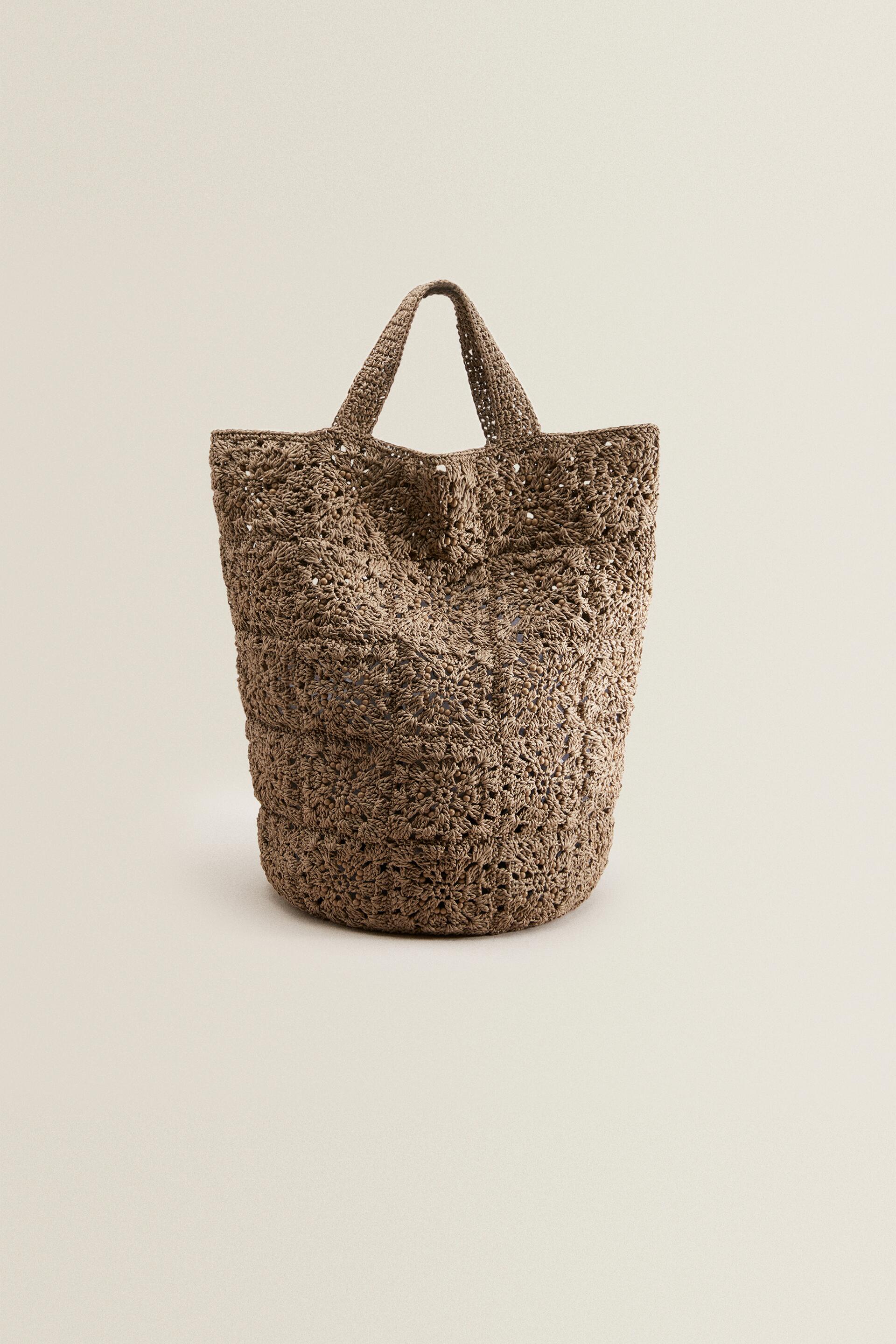 

Бумажная сумка с бисером