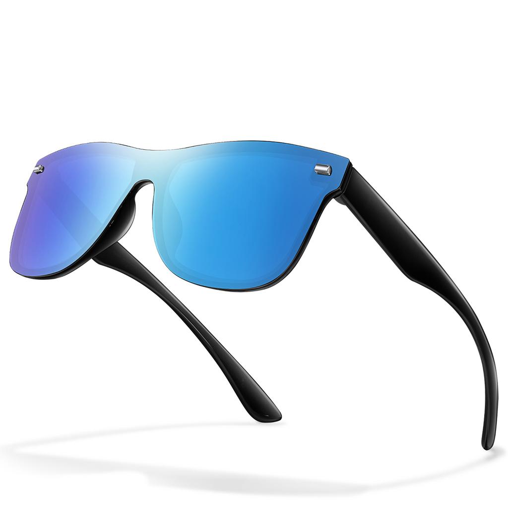 Square Fashion Uv400 Sunglasses Men Women Outdoor Driving Bicycle Road Windproof Goggles Hiking Camping Classic Shades