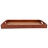 Solid Wood Tea Serving Tray Handcrafted Finish Cherry Blossom Tray  Food Serving
