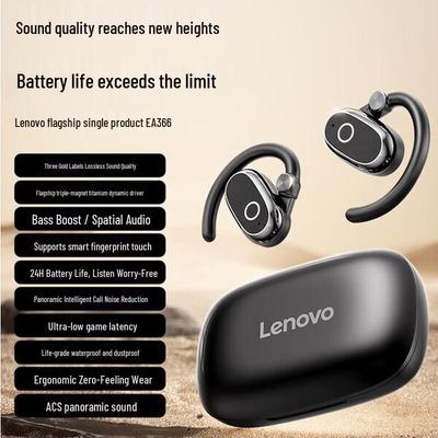 Lenovo EA366 Open-Ear Bone Conduction Bluetooth Headset
