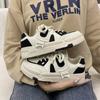 Thick-soled Color Matching Little White Shoes Autumn New Niche Students Versatile Casual Board Shoes Women