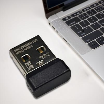 USB Maus Empfänger Adapter für G502 Kompaktes Tragbares Design Mehrgeräte-Umschaltung Stabile Drahtlose Verbindung Plug-Play Dongle