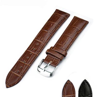 20mm Fashion Man Women Leather Strap Watchband Watch Band