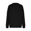 Ladies' Christmas Printed Bow Round Neck Long Sleeved Loose Pullover Sweater Sweatshirt Top