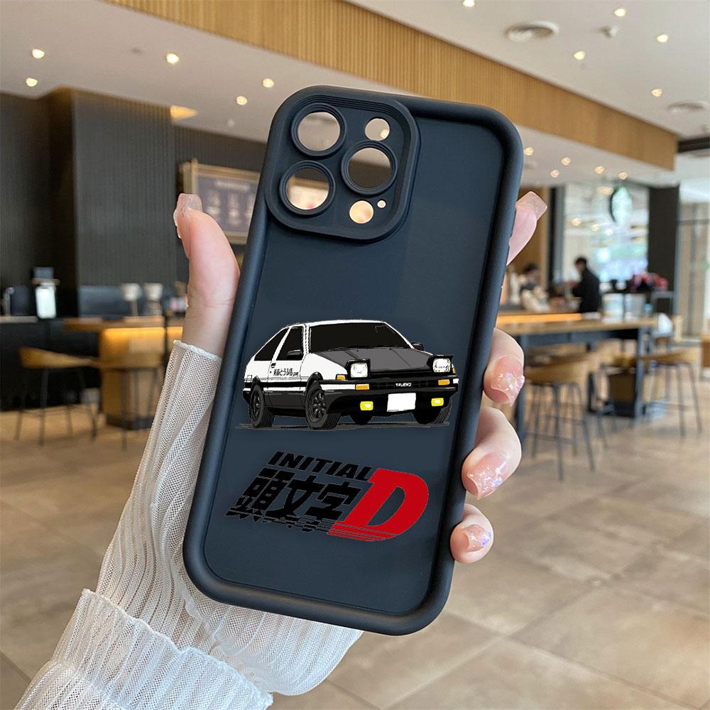 I-Initial D AE86 Tail Light Vehicle Phone Case For iphone Apple 17 AIR 16 16E 11 12 13 14 15 XR Plus Pro Max Silicone Case Cover
