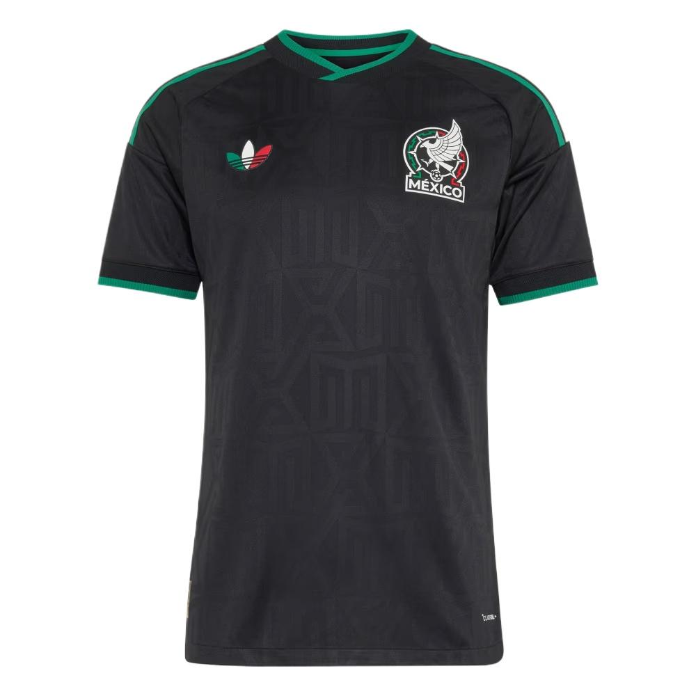 adidas Mexico 26 Third Authentic Jersey Asia Sizing  Black  Men s JL8546 M