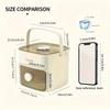 1pc 48Grid Press Type Double Layer Large Capacity Ice Cube Maker Durable Plastic ConstructionPerfect for Water,Kitchen Accessory