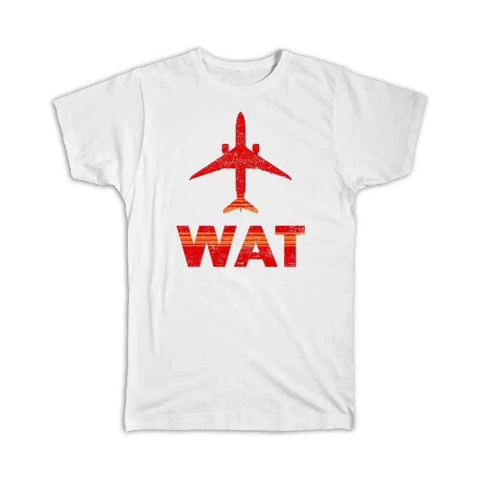 

Gift T-Shirt : Ireland Waterford Airport WAT Travel Airline Pilot 4XL