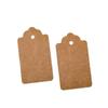 Heart-Shaped Kraft Paper Gift Tag with String