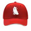 Playful Samoyed Companion Art Portra Hip Hop hat Fashion Outdoor Sports Sandwich Baseball Cap