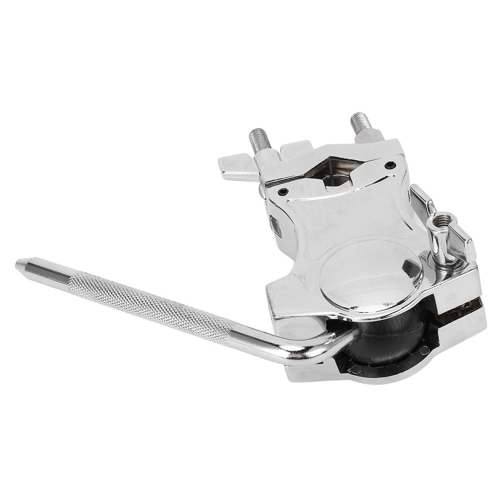 L Rod Cowbells Clamp Adjustable Stainless Steel Drum Clamp Cowling Mounting Bracket for Drum Accessories