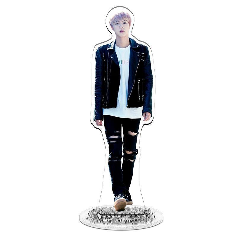 Kpop Star Bts Bangtan Boys Acrylic Stand Figure Double Side Home Table Decor