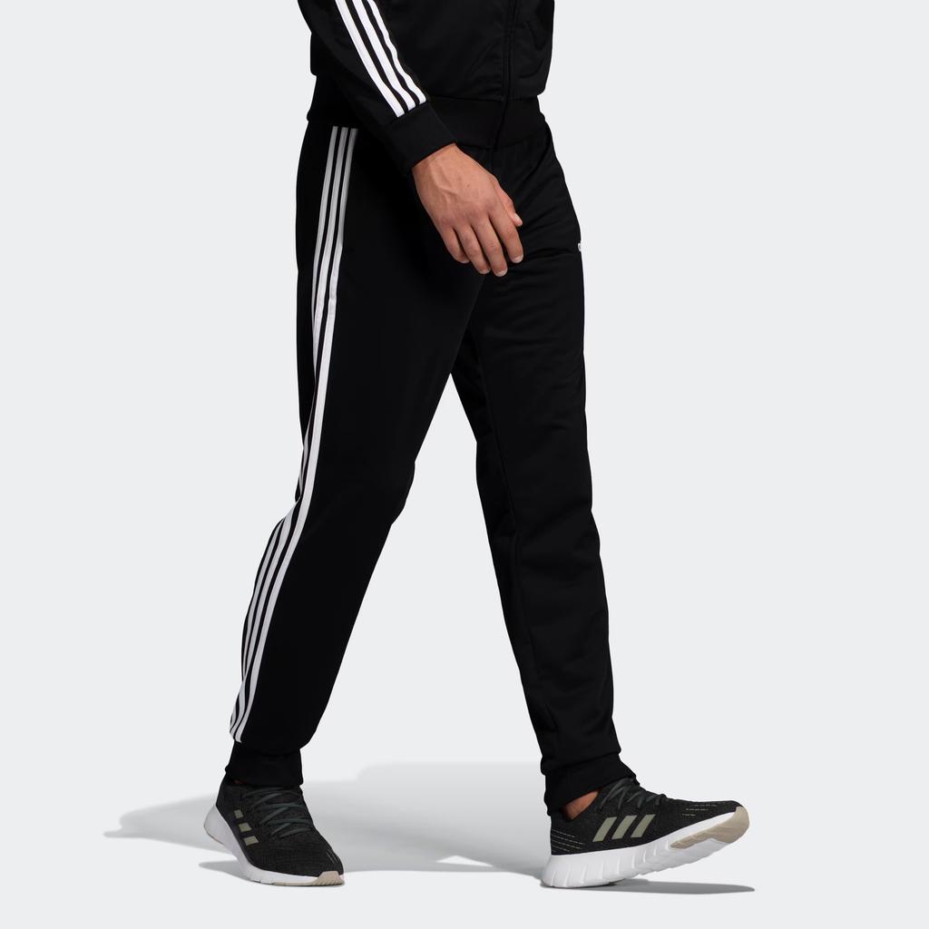 Adidas Essentials 3-Stripes Track Pants Men Bottoms Black DQ3076