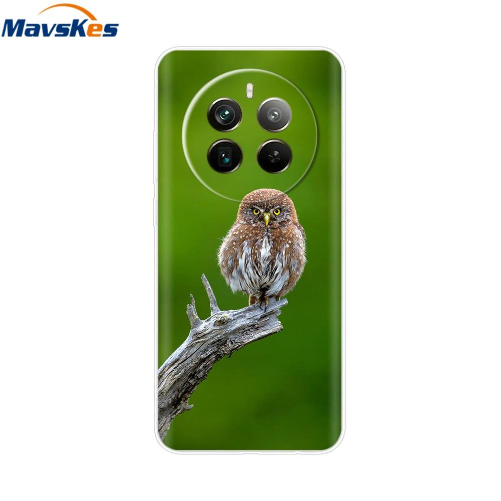 For Realme 12 Pro+ Case Love Heart Soft Silicone Cover for Oppo Realme 12 Plus 5G Fundas for Realme 12 Pro Plus Realme12 Bumper