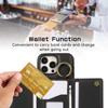 Ring Zipper Wallet Multi Card Flip Leather Case for iPhone 15 14 13 12 11 Pro Max XS MAX XR for Samsung S24 S23 S22 S21 S20 Ultra Plus A14 A13 A53 A54
