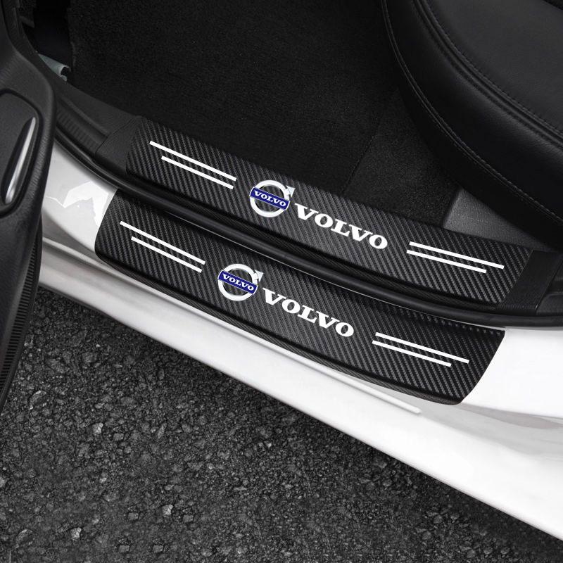 Adesivi per Auto Protezione Bordo Portiera Soglia Porta Pellicola Antigraffio Striscia Protettiva Per Volvo xc60 xc90 v40 v60 v50 s60 Accessori Auto