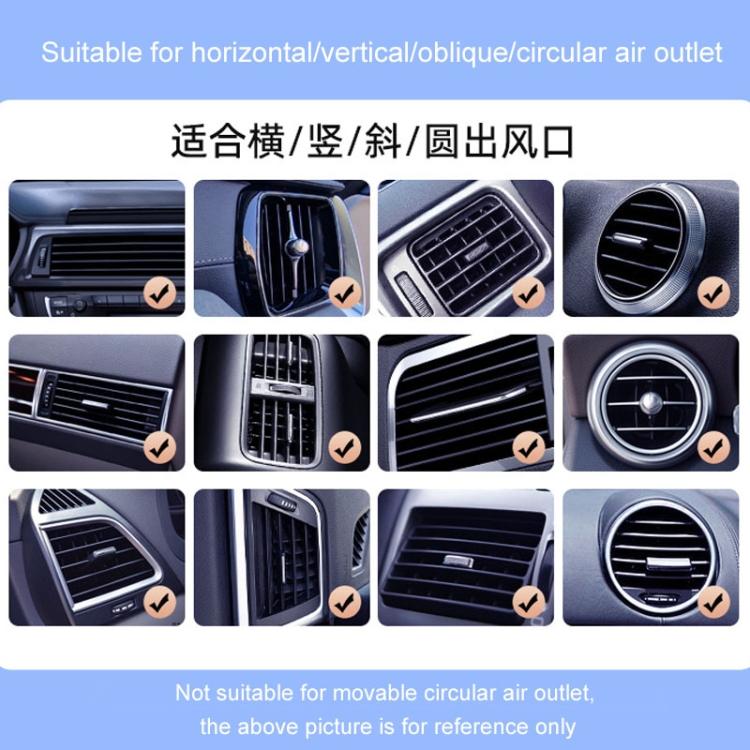 Smart Induction Wireless Charger Car Cell Phone Holder Solar Fast Charging Air Vent Navigation Stand