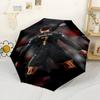 Cristiano Ronaldo's Legacy Outdoor Automatic Umbrella Folding Umbrella with 8 Ribs Durable Plastic & Iron for Women/Men Stylish Accessory