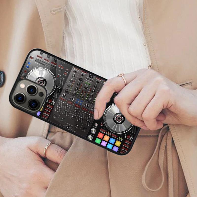 Electronic Music DJ Controller Mixer Magnetic Phone Case For APPLE iPhone 17 Air 16 14 13 12 Pro Max 15 Plus MagSafe Cover