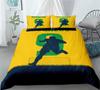 Famous Football Player 3d Bedding Set Football Printed Duvet Cover Set with Pillowcase Europe/Australia/USA Twin Queen King Size