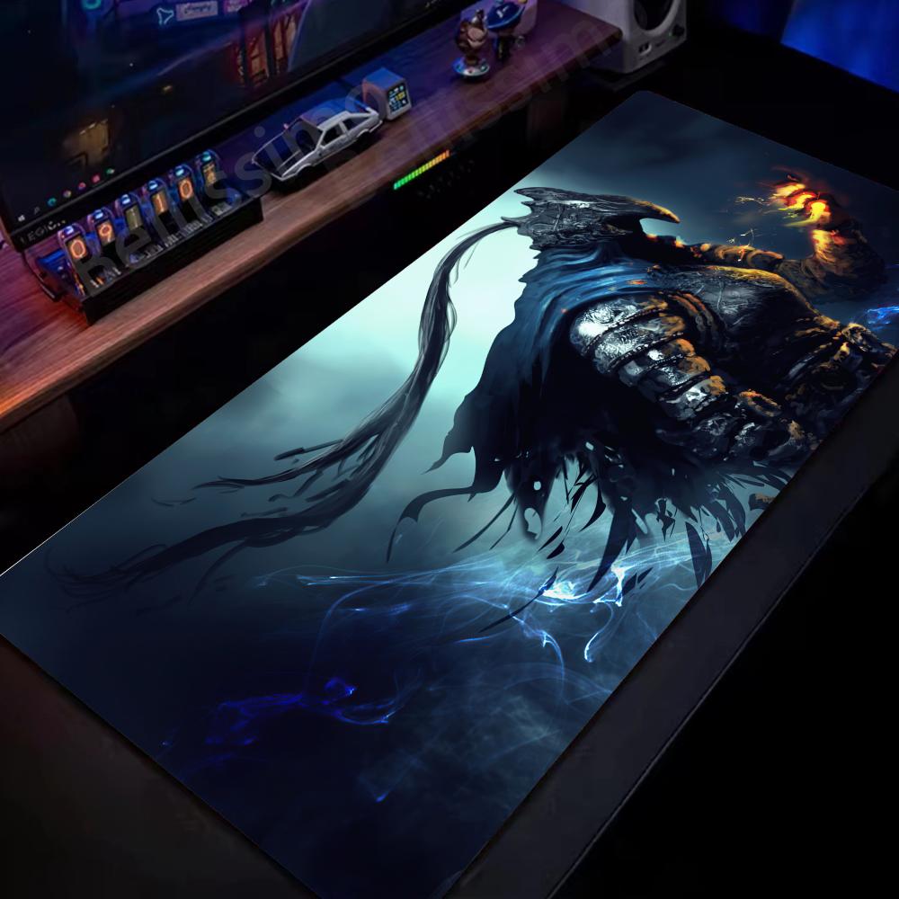 Game Mouse Pad Dark Souls Mause Pad Computer Desk Mat Nonslip Mousepad Xxl Large Table Gamer Keyboard Gaming Pad the Hot