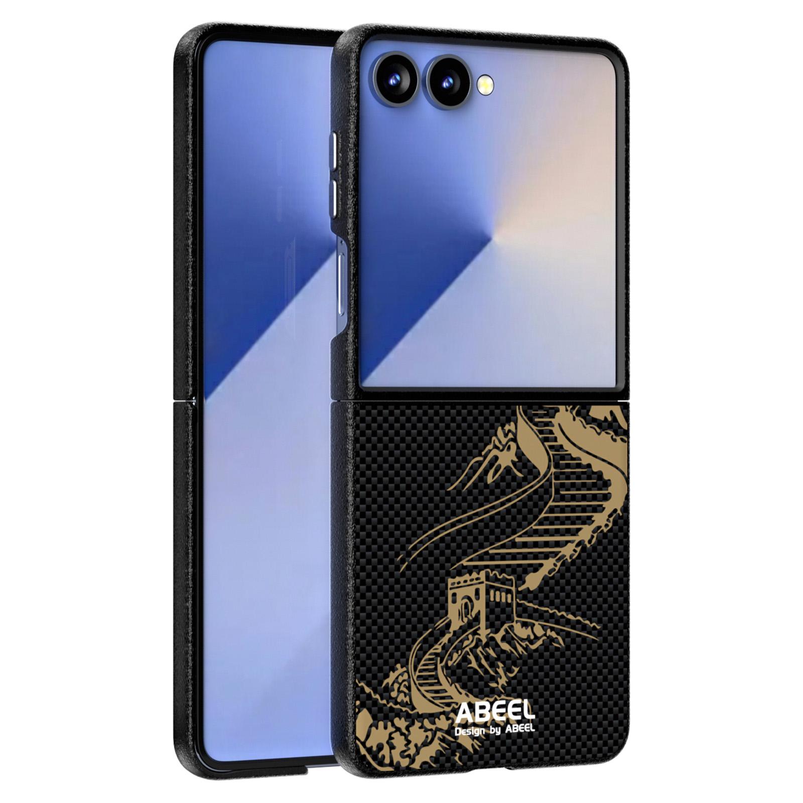 

ABEEL For Samsung Galaxy Z Flip7 5G Magnetic Case Ultra Slim PC Phone Back Cover D