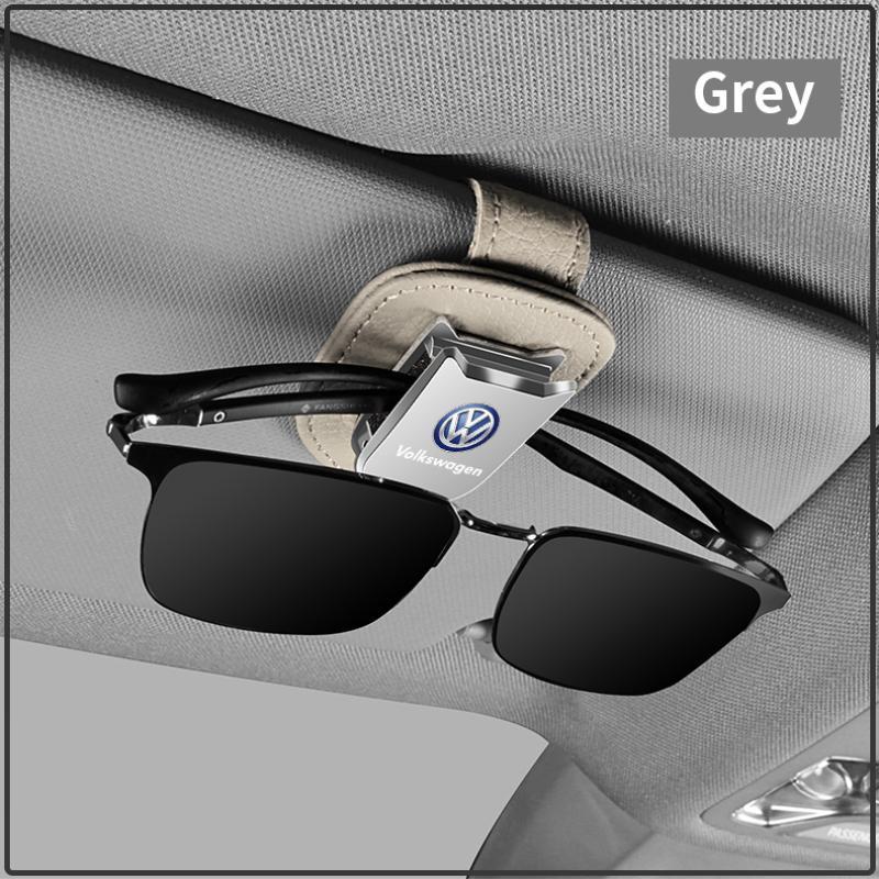 Car Sunglasses Protect Storage Cases Sun Visor Glasses Box For Volkswagen MK7 MK6 MK5 Ibiza Leon FR 2 Altea Aztec Golf-4 5 6 7 Passat
