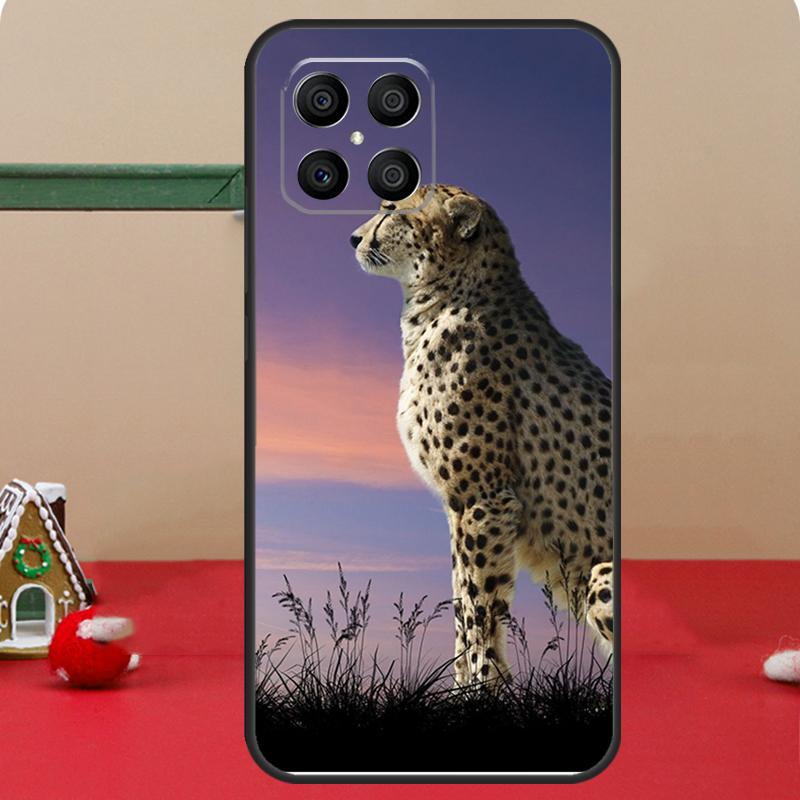 Cheetah Panther Snow Cheetah Case For Honor Magic 7 Lite 6 8 Pro Honor 400 200 70 90 X8c X8b X9a X9b X9c X9d Win RT Cover