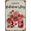 Vintage Valentine Tin Sign Metal Poster Wall Art Retro Bar Decor