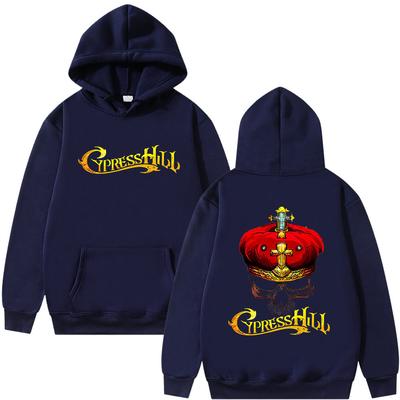 Rapper Cypress Hill Stoned Raiders Mikina s kapucí Grafika kostry Pulovr Pánská Vintage Ležérní Mikiny Pánská Móda Streetwear