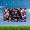 DecorativeCreative Reusable Birthday Banner Luxury Birthday Banner Anniversary Banner for Party Decoration Gift Decoration