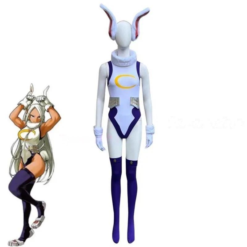 Mha Rabbit Hero Mirko Cosplay Sexy Costume Anime Bnha Rumi Usagiyama Miruko Role Playing Party Cosplay Women