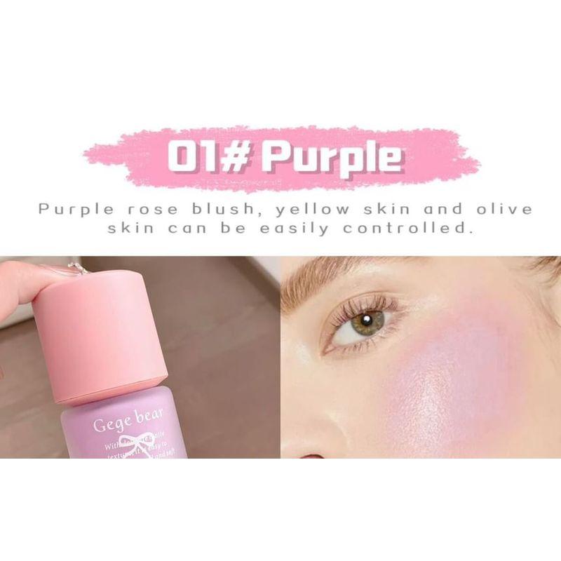 Gege Bear - Oxygen Liquid Cheek Blusher Stick - 8 Colors