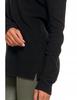 Thin Women's Classic Knitted Sweater with Long Sleeves MORAJ XL black