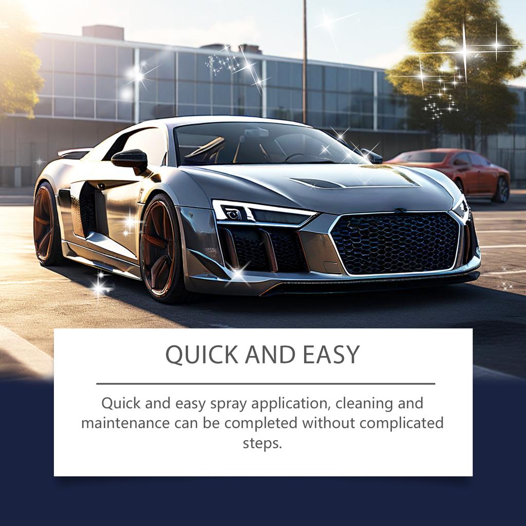 Car Ceramic Coating Spray Nano Polymer Sealant For Paint Protection Gloss Enhancement Water Spot Removal Detailing Accessories