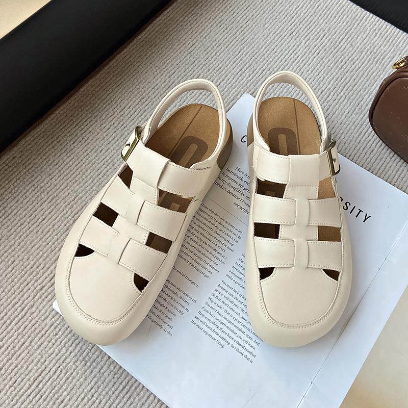 Fashion New Summer Leisure Sports Shoes  Beach Sandals Kids Closed Toe Arch Support Sport  Platform Shoes