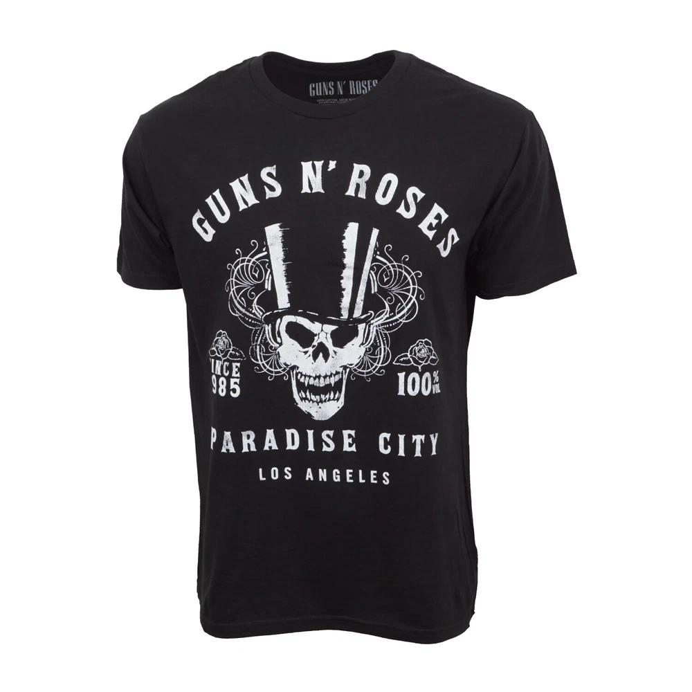 Guns N Roses Unisexs Paradise City Los Angeles T Shirt S