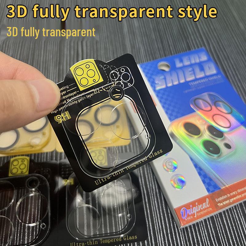 

Прозрачная пленка для объектива iPhone 16 и 14, 13, защитное стекло задней камеры 17