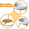 European Style Ceramic Oil Burner Wax Warmer Aroma Diffuser Candle Holder for Relaxation and Bedroom