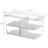 Multipurpose Transparent Fresh-Keeping Storage Box for Melons, Fruits, and Vegetables